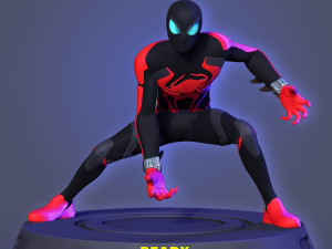 spider-man - miles morales 2099 suit Modello di stampa 3D