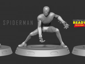 spider-man - miles morales 2099 suit 3Dプリントモデル