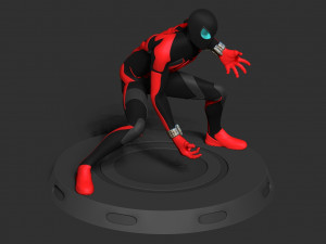 spider-man - miles morales 2099 suit 3Dプリントモデル