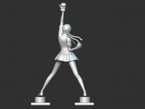 xiaoyu - king of fighters fan art 3D 打印模型