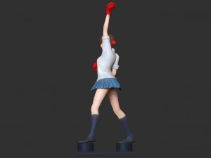 xiaoyu - savaş&ccedil;ıların kralı hayran sanatı 3D Baskı Modeli