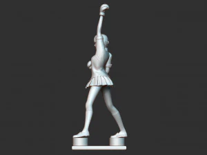 xiaoyu - savaş&ccedil;ıların kralı hayran sanatı 3D Baskı Modeli