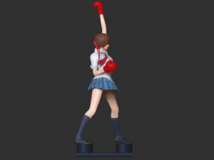xiaoyu - king of fighters fan art 3D 打印模型