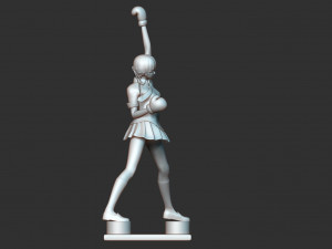 xiaoyu - king of fighters fan art 3D 打印模型