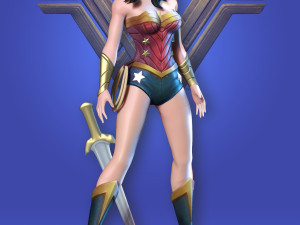 wonder woman - fan art Modello di stampa 3D