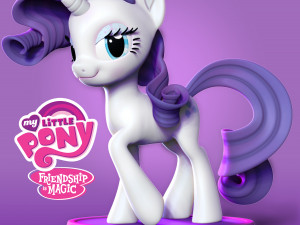 rarity - little pony fanart Modelo de impresión 3D