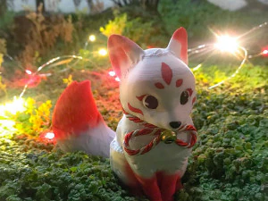 fox girl 3D Print Model