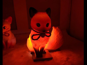 fox girl 3D Baskı Modeli