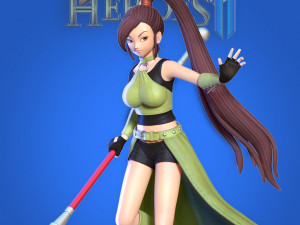 jade - dragon quest fan art Model Cetak 3D