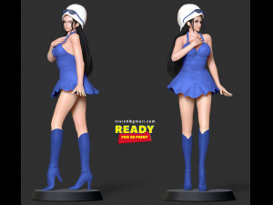 nico robin - one piece fan art 3D प्रिंट मॉडल