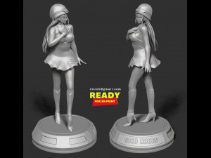 nico robin - one piece fan art 3D प्रिंट मॉडल