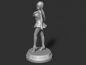 nico robin - one piece fan art 3D प्रिंट मॉडल