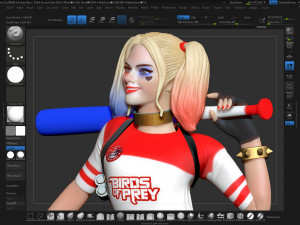 harley quinn fan art 3D Print Model
