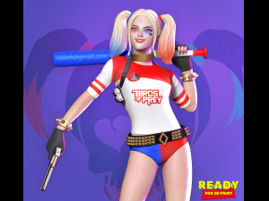 harley quinn fan art 3D Принт Модель