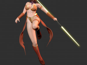 bastila shan - star wars fan art 3D Print Model