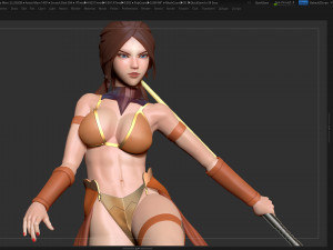 bastila shan - star wars fan art 3D Print Model