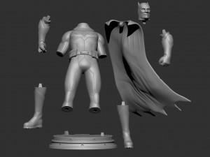 batman - fan art Modelo de Impressão 3D