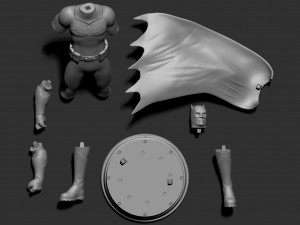 batman - fan art Modelo de Impressão 3D