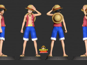Luffy - One Piece Fan art 3D Print Model