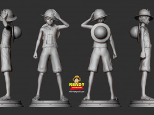 Luffy - One Piece Fan art 3D Print Model