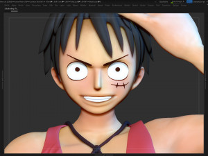 Luffy - One Piece Fan art 3D Print Model