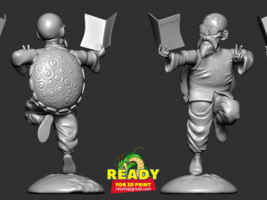 Master Roshi - Dragon Ball Fan art 3D Print Model