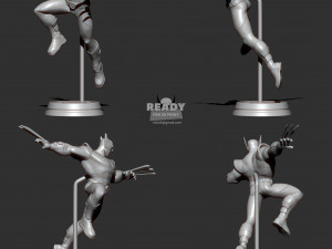 wolverine Model do druku 3D