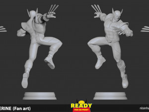 wolverine Model do druku 3D