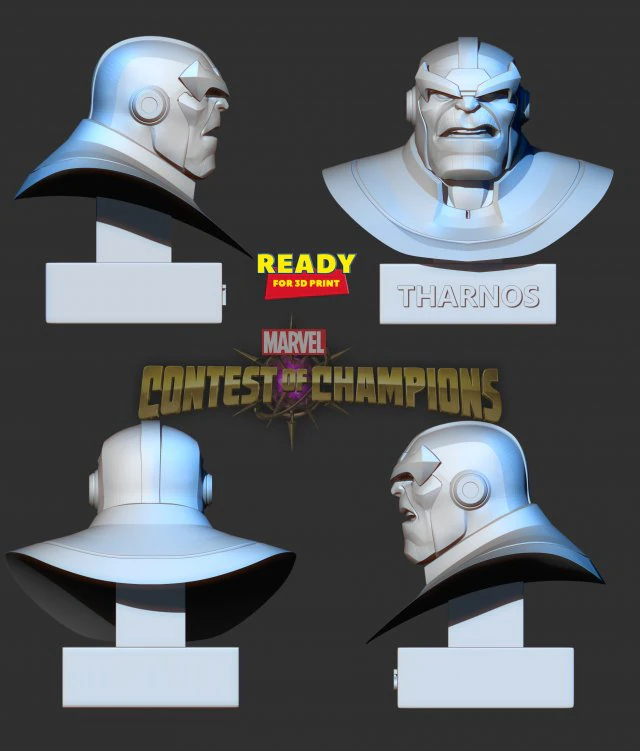 thanos - marvel contest of champions 3D Print Model .c4d .max .obj .3ds .fbx .stl .blend