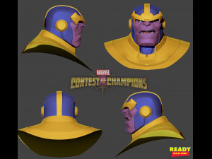 thanos - marvel contest of champions 3D प्रिंट मॉडल