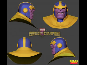 thanos - marvel contest of champions 3D Print Model