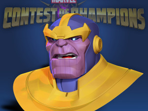 thanos - marvel contest of champions 3D प्रिंट मॉडल