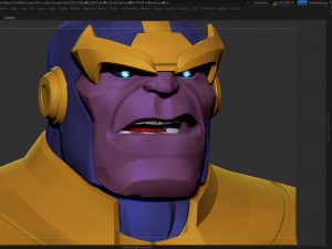 thanos - marvel contest of champions 3D प्रिंट मॉडल