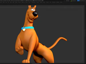 Scooby doo 3D Baskı Modeli