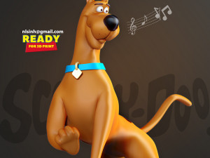 Scooby doo 3Dプリントモデル