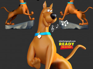 Scooby doo Modelo de impresión 3D