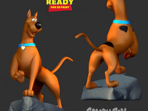 Scooby doo 3D Baskı Modeli