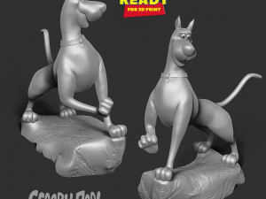 Scooby doo Modelo de impresión 3D