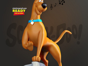 Scooby doo Modelo de impresión 3D