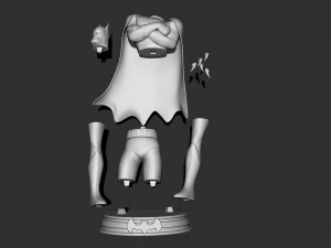 stylized batman 3D Print Model