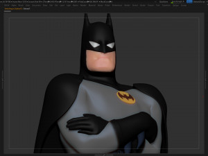 stylized batman 3D-Druckmodell