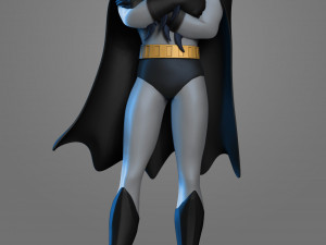 stylized batman 3D-Druckmodell