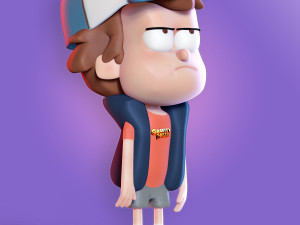 dipper gravity falls 3D Print Model