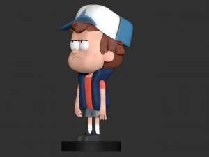 dipper gravity falls 3D Print Model