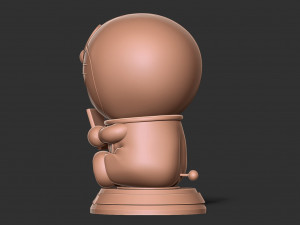 Doraemon with tablet 3D प्रिंट मॉडल
