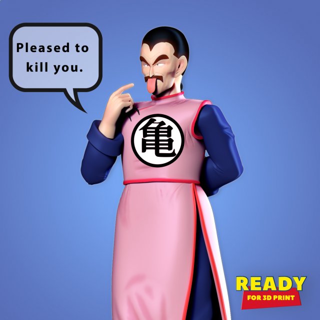 taopaipai - dragon ball fanart Model Cetak 3D .c4d .max .obj .3ds .fbx .stl .blend 
