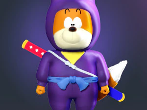 shu - fanart de boule de dragon Modèles 3D en vedette