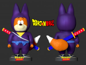 shu - dragon ball fanart Modello di stampa 3D