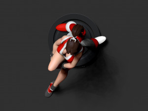 shiranui mai - kof fanart 3D Print Model