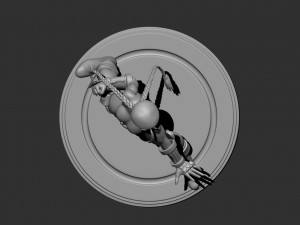 cammy - street fighter fanart 3D Baskı Modeli